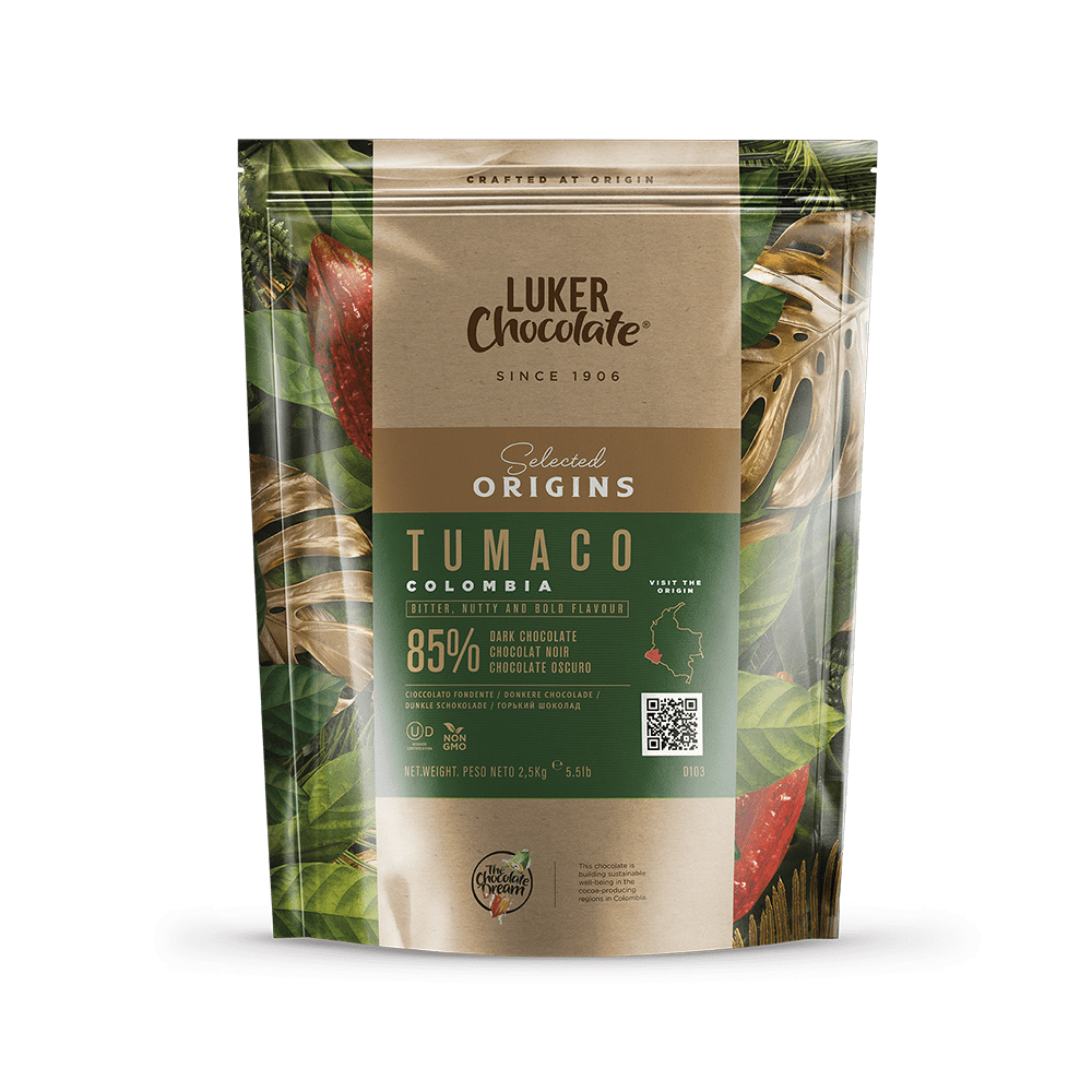 Chocolate oscuro Tumaco 85% x 2.5 kg