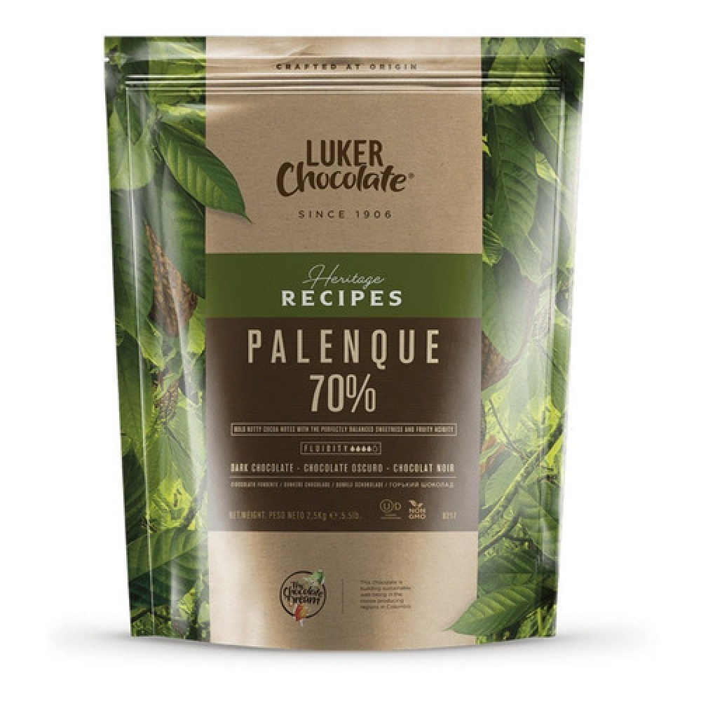 Chocolate oscuro Palenque 70% x 2.5 kg