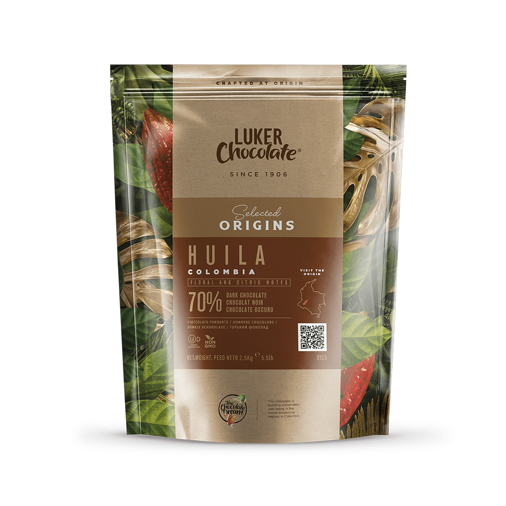 Chocolate oscuro huila 70% x 2.5 kg