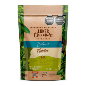 Chocolate mulata sin azúcar 37% x 1 kg