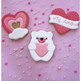 Curso Galletas royal icing Dulce amor